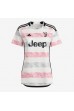 Fotbalové Dres Juventus Dusan Vlahovic #9 Dámské Venkovní Oblečení 2023-24 Krátký Rukáv